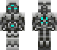 Cyber Hero minecraft skin