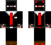 Good and Dark side minecraft skin