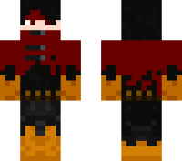 Vincent Valentine FF7 minecraft skin