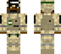 US Iraq Marine minecraft skin