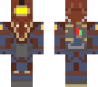 Alpha Big Daddy minecraft skin