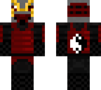 Samurai Cat minecraft skin