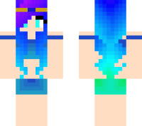 Guradian Girls 3 Guradian of the Ocean minecraft skin