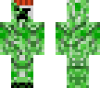 Creeper TNT Head minecraft skin