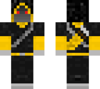 Yellow Archer minecraft skin