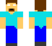 Herobrine Toon minecraft skin