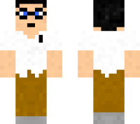 Angry Video Game Nerd minecraft skin