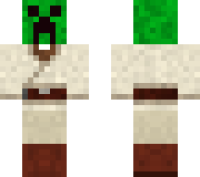 Jedi Creeper minecraft skin