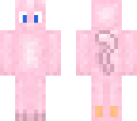 Mew from Pokemon minecraft skin