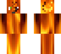 The Human Torch minecraft skin