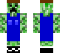 Garden Creeper minecraft skin