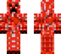 Angry Creeper minecraft skin