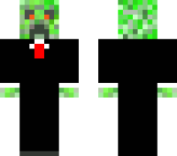 Evil Mr.Creeper minecraft skin