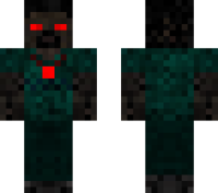 Dark Herobrine minecraft skin