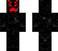 Black Creeper minecraft skin