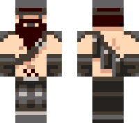 Brown Bearded Dwarf minecraft skin