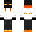 Orange Enderman In Hoodie