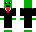 Green man in suit