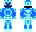 Blue Glowing Tron