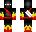 Red and Black Fire Ninja